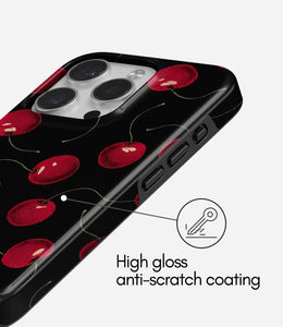 Retro Cherry Pop Glossy Armoured Case
