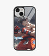 Goku Power Glass Phone Case