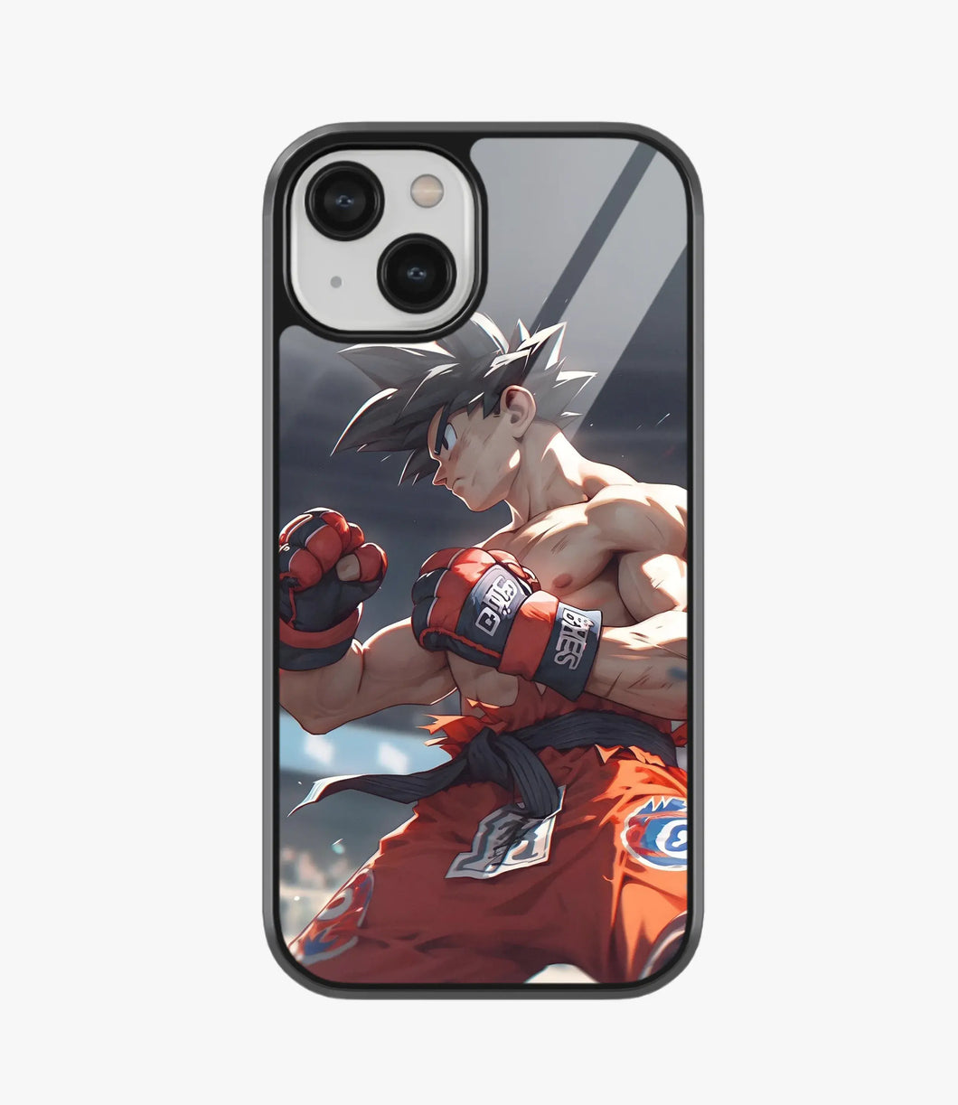 Goku Power Glass Phone Case