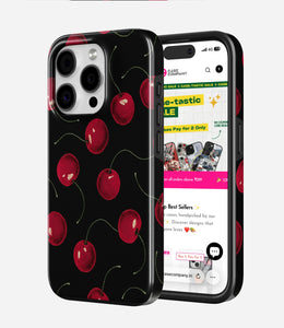 Retro Cherry Pop Glossy Armoured Case