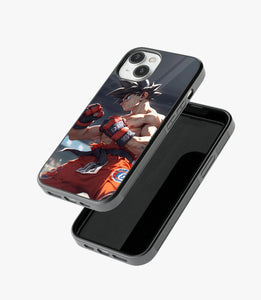 Goku Power Glass Phone Case