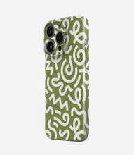Load image into Gallery viewer, Sage Scribbles Glossy Hard Case
