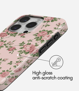 Blush Garden Glossy Armoured Case