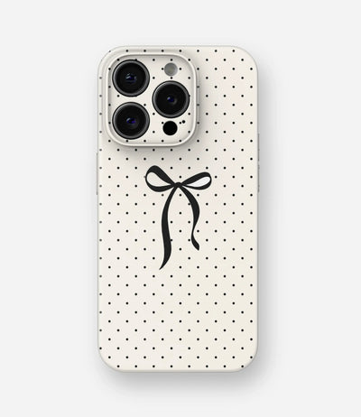 Noir Coquette Glossy Hard Case