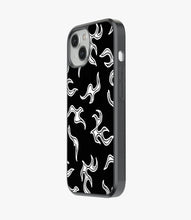 Load image into Gallery viewer, Lil Black Flame Y2K Glass Case
