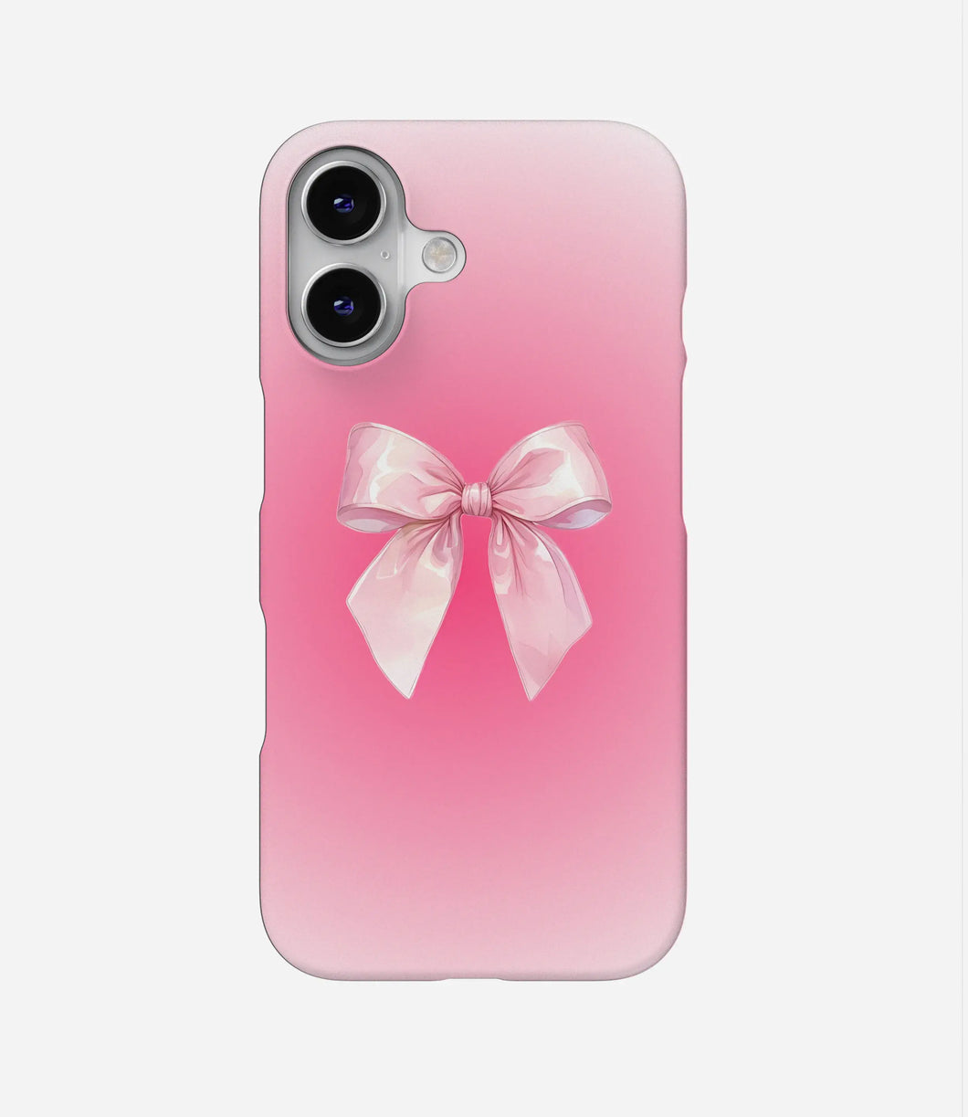 Blush Ribbon Hard Case