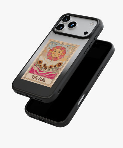 The Sun Tarot Luxe Mirror Phone Case