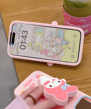 Load image into Gallery viewer, Adorable Pink Bunny Soft Silicone Phone Case

