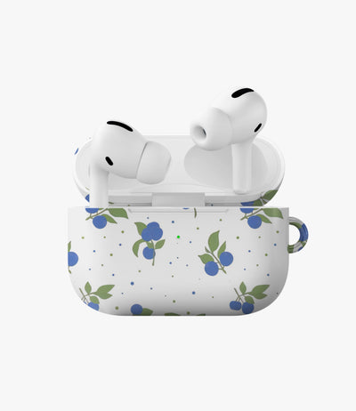 Creamy Blueberry Glossy Airpod Case