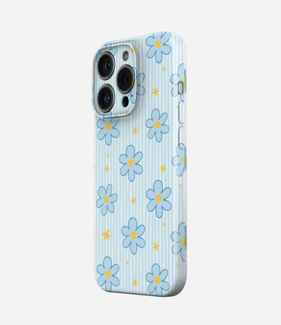 Blue Daisy Daydream Glossy Hard Case