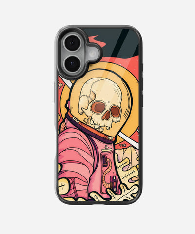 Astro Skull Glass Case