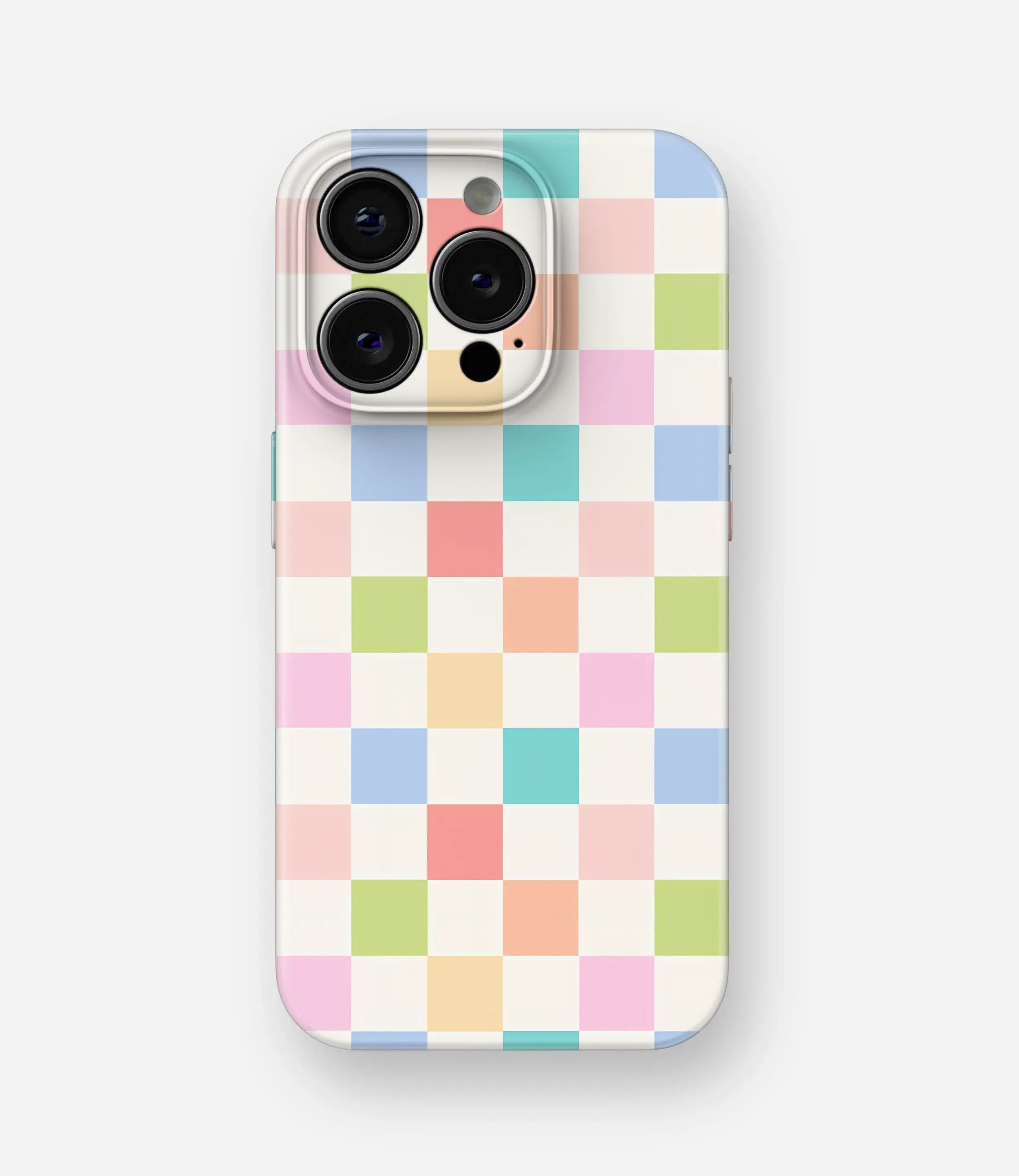 Happy Squares Glossy Hard Case