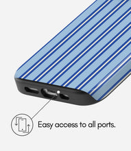 Load image into Gallery viewer, Sailor Stripes Glossy Armoured Case
