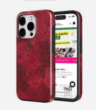 Load image into Gallery viewer, Crimson Bloom Glossy Armoured Case
