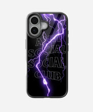 Load image into Gallery viewer, Lightning Anti Social Glass Case
