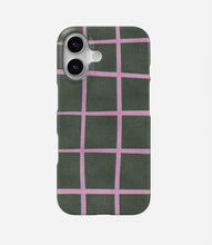 Load image into Gallery viewer, Forest Blush Grid Hard Case
