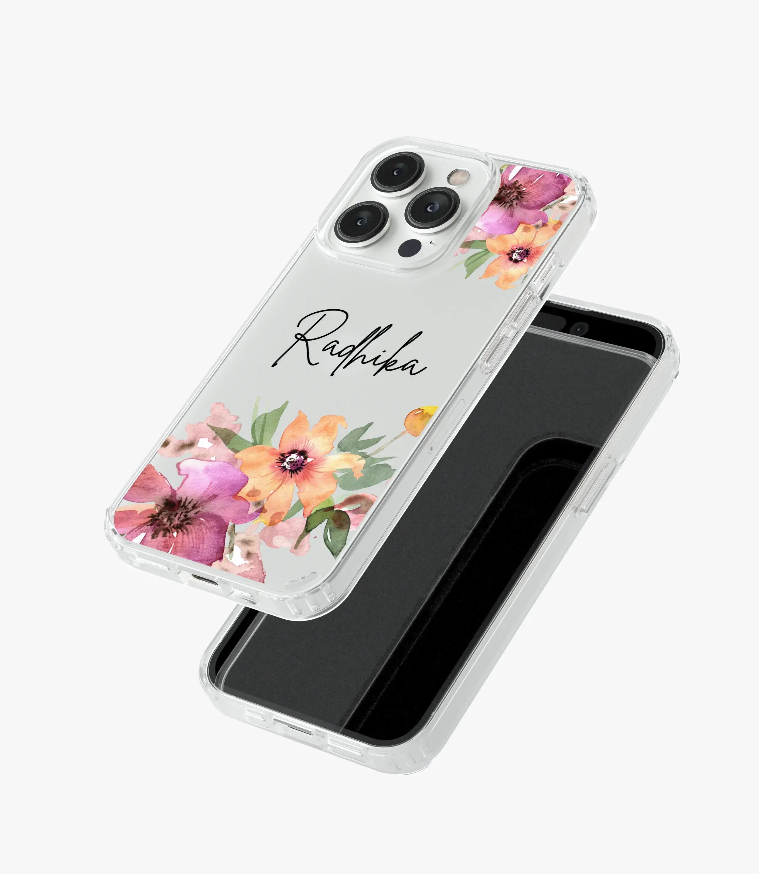 Jasmine Jewels Custom Name Silicone Case