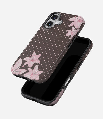 Midnight Lily Glossy Armoured Case