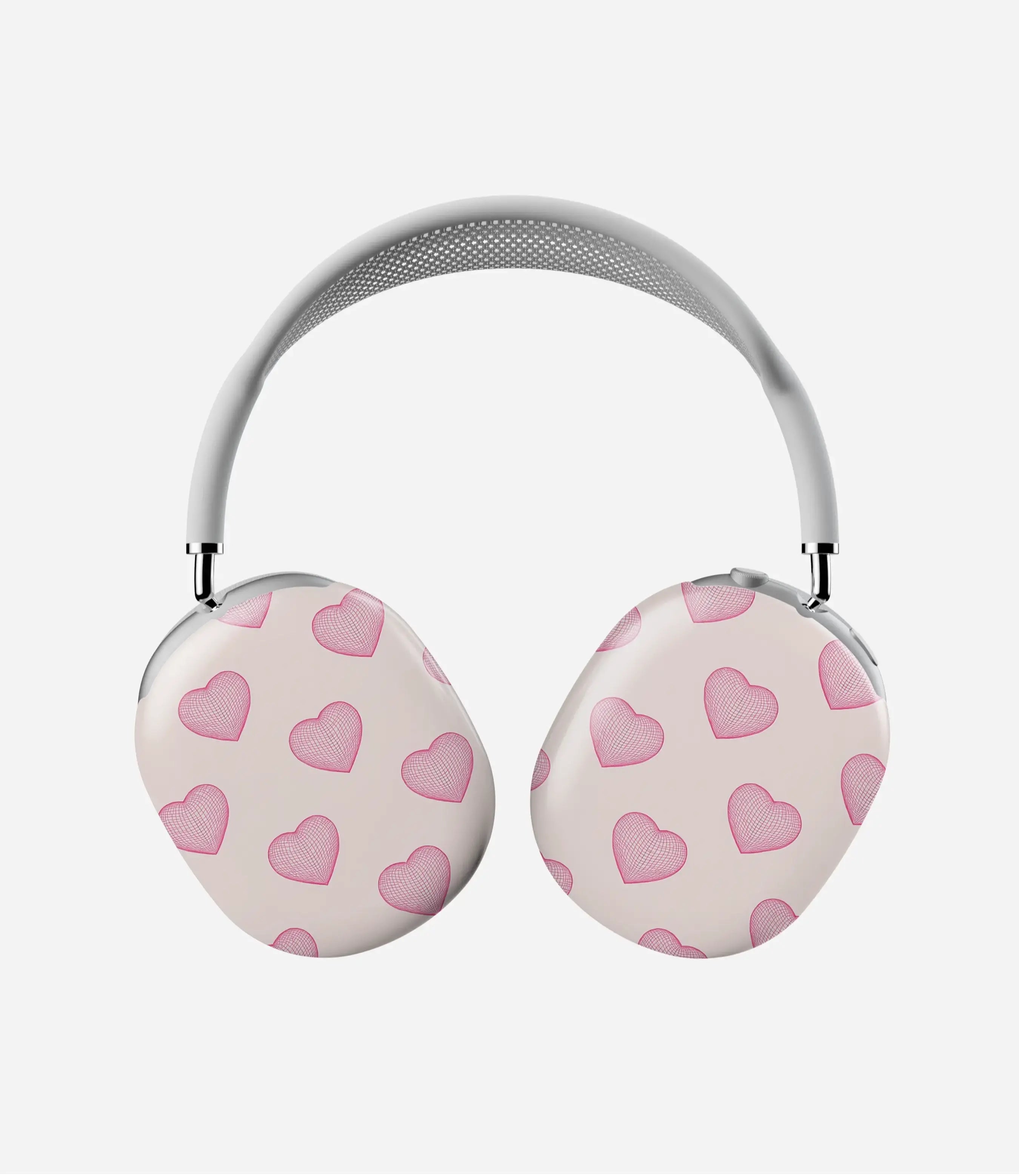 Heart Grid Glossy Airpods Max Case