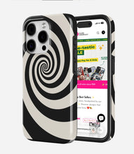 Load image into Gallery viewer, Hypnotic Swirl Glossy Armoured Case
