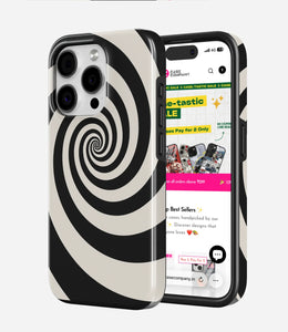 Hypnotic Swirl Glossy Armoured Case
