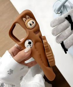 Brown Bunny Soft Silicone Phone Case
