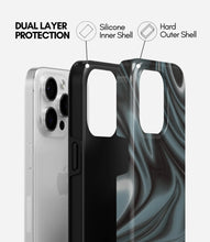 Load image into Gallery viewer, Obsidian Swirl Glossy Armoured Case

