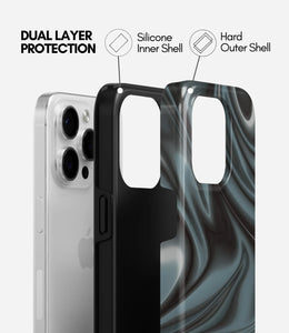 Obsidian Swirl Glossy Armoured Case
