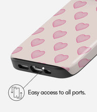Load image into Gallery viewer, Heart Grid Glossy Armoured Case
