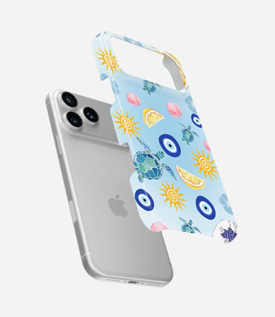 Mediterranean Turtle Vibes SnapFit Matte Case