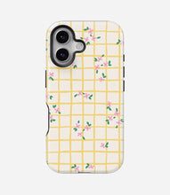 Load image into Gallery viewer, Daisy Picnic Check Glossy Armoured Case
