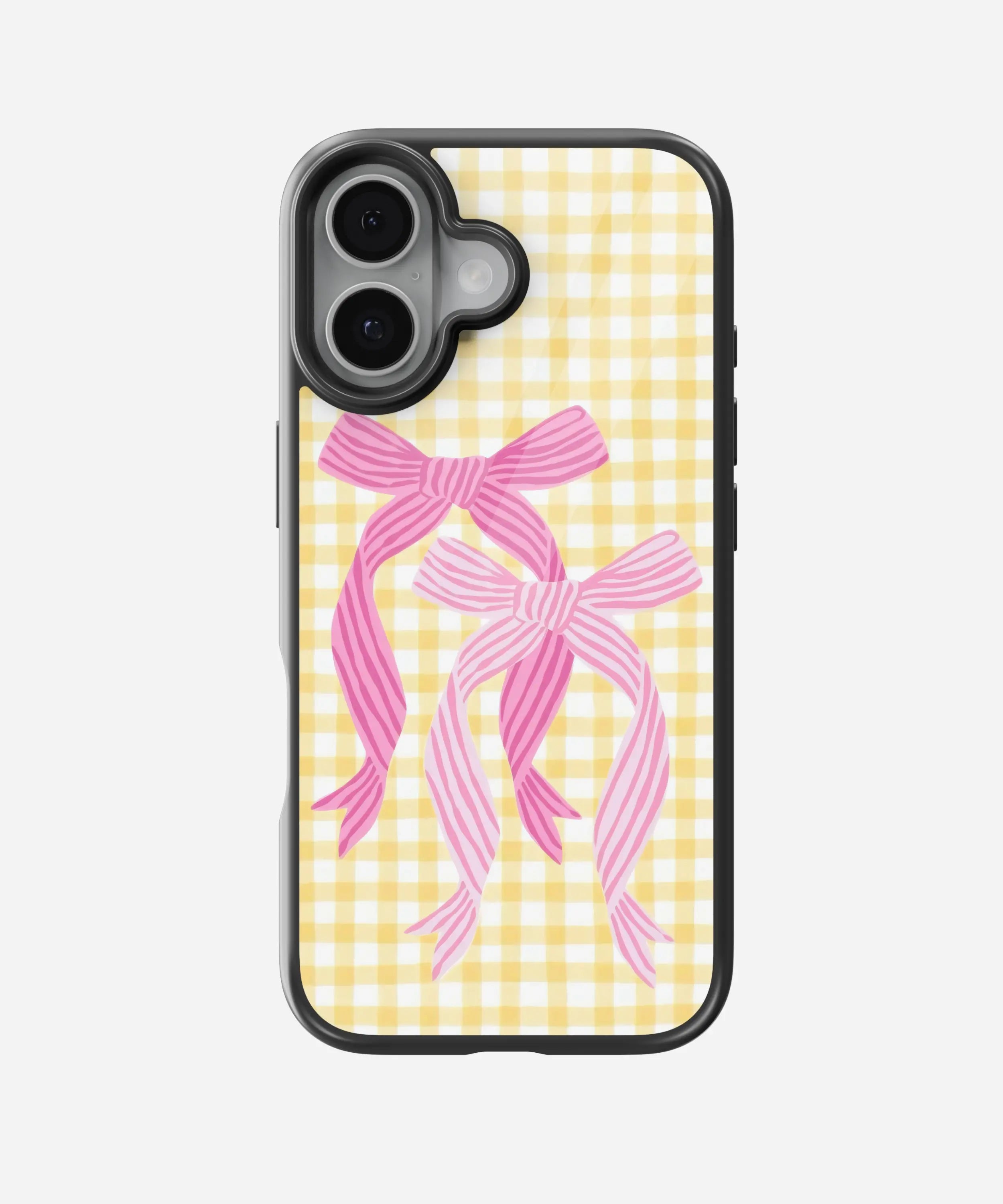 Lemonade Bows Glass Case