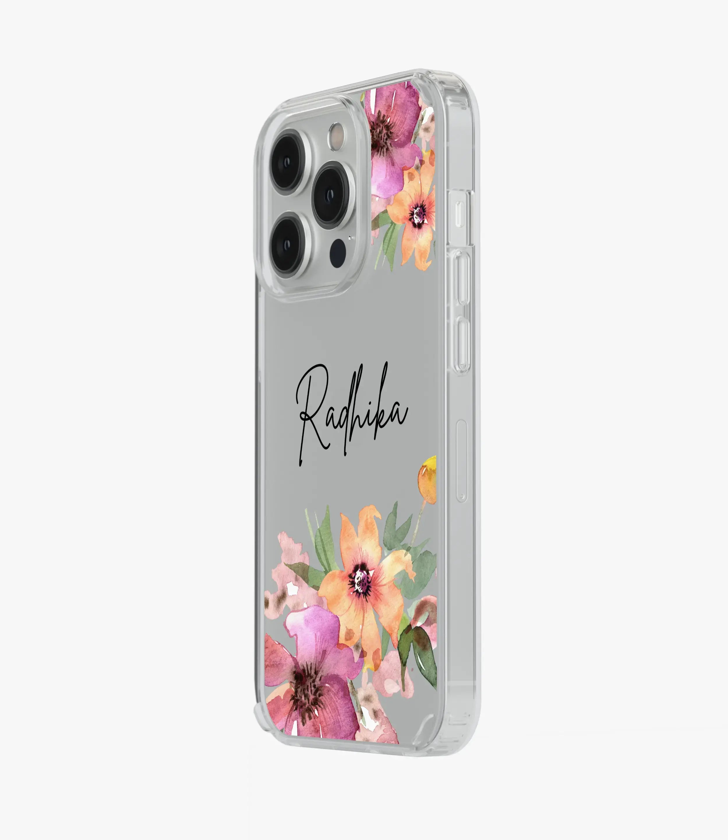 Jasmine Jewels Custom Name Silicone Case