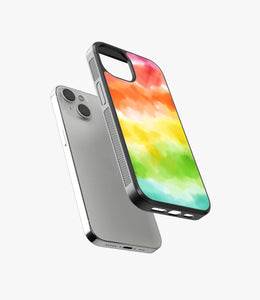 Tie & Dye Rainbow Glass Case