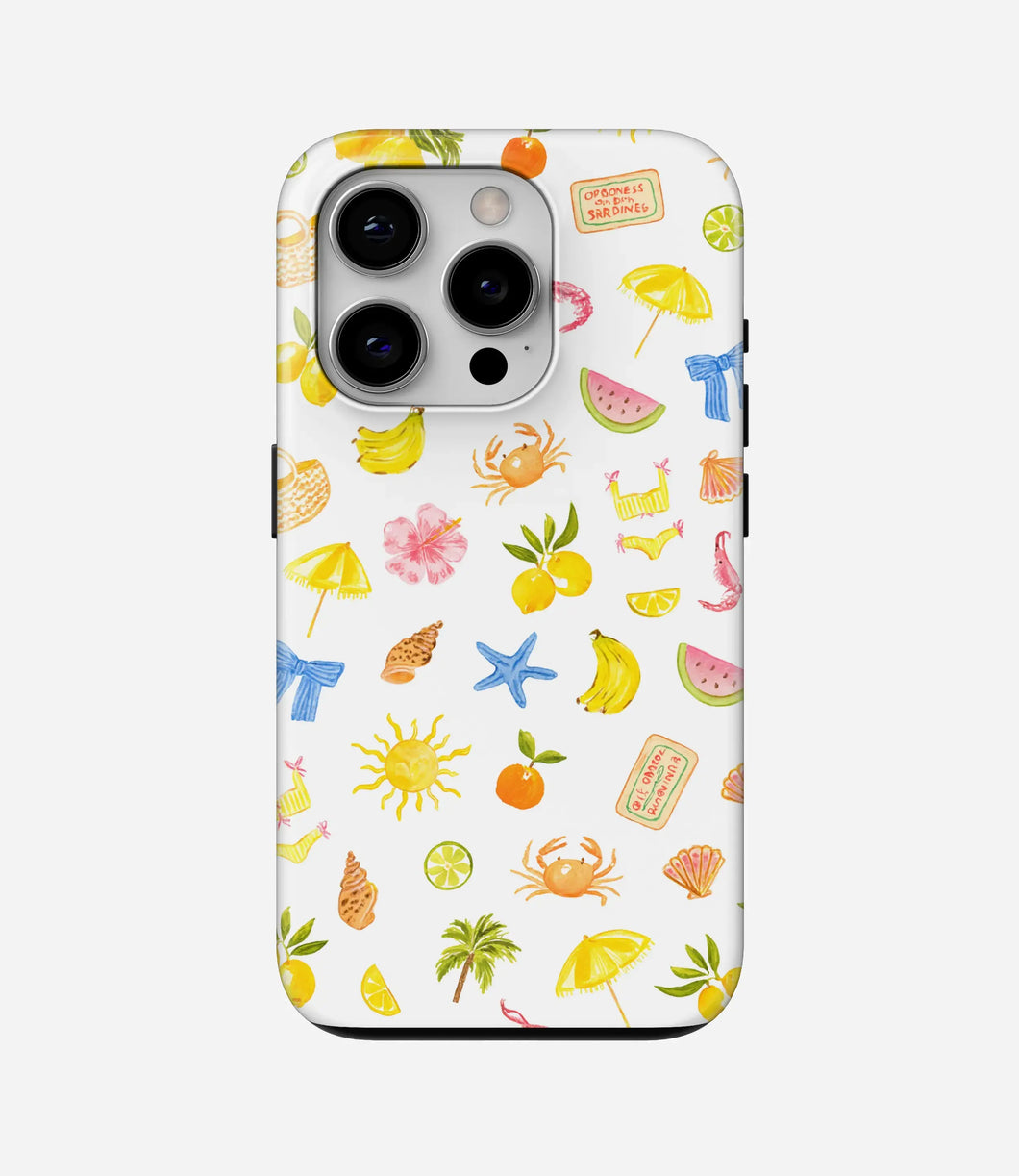 Beach Please Glossy Armoured Case
