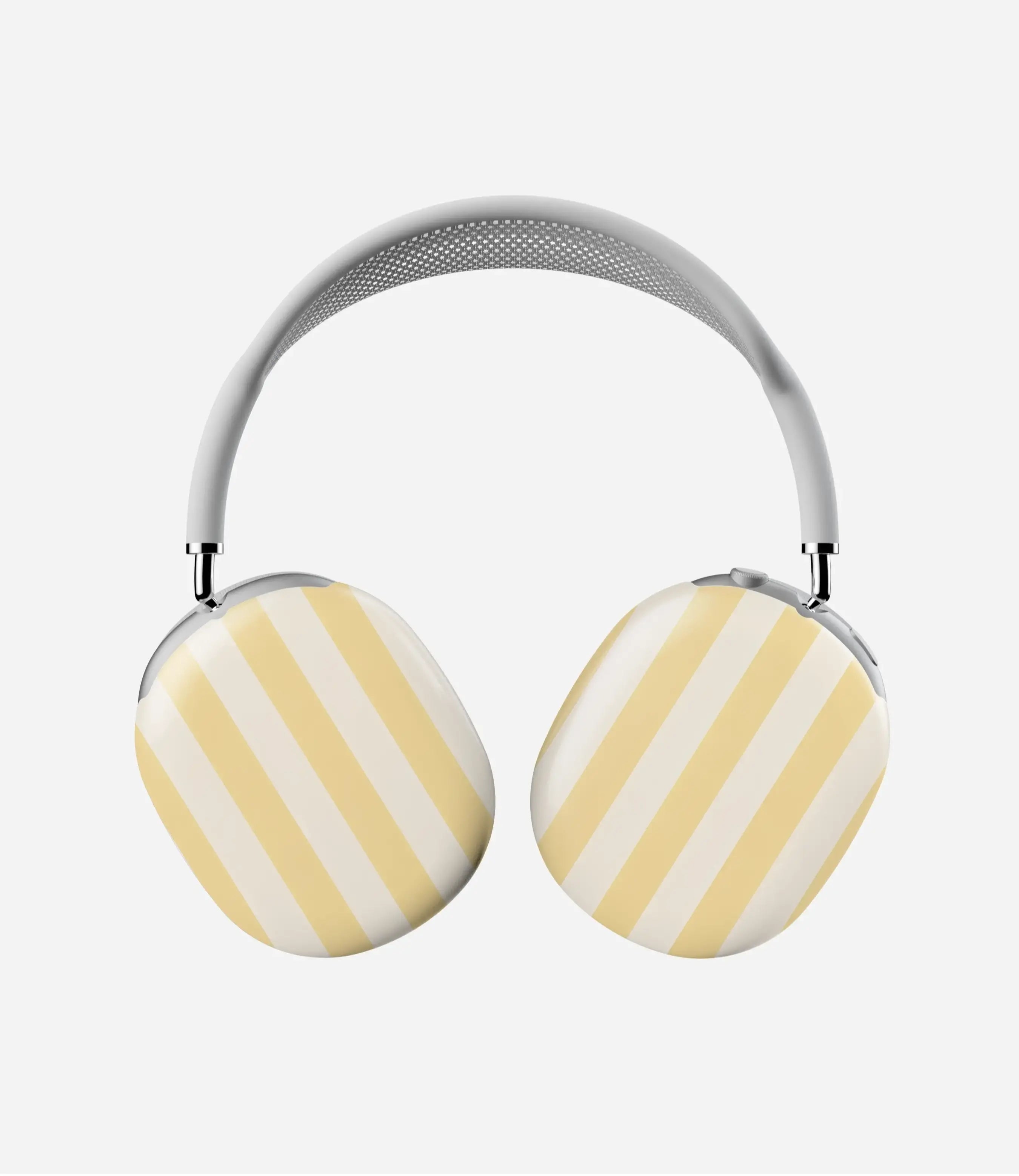 Honey Butter Stripes Glossy Airpods Max Case