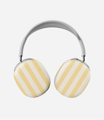 Honey Butter Stripes Glossy Airpods Max Case