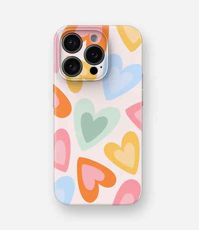 Pop of Love Glossy Hard Case