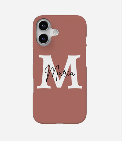Personalized Monogram Letter Phone Case