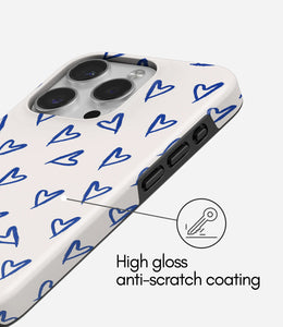 Scribbled Love Glossy Armoured Case