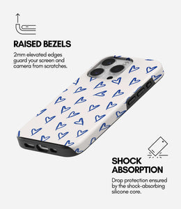 Scribbled Love Glossy Armoured Case
