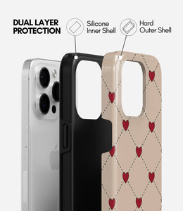 Stitched With Love Glossy Armoured Case