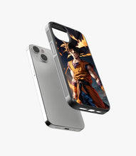 Load image into Gallery viewer, Super Saiyan Saga Glass Phone Case
