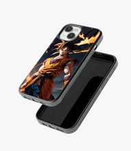 Load image into Gallery viewer, Super Saiyan Saga Glass Phone Case
