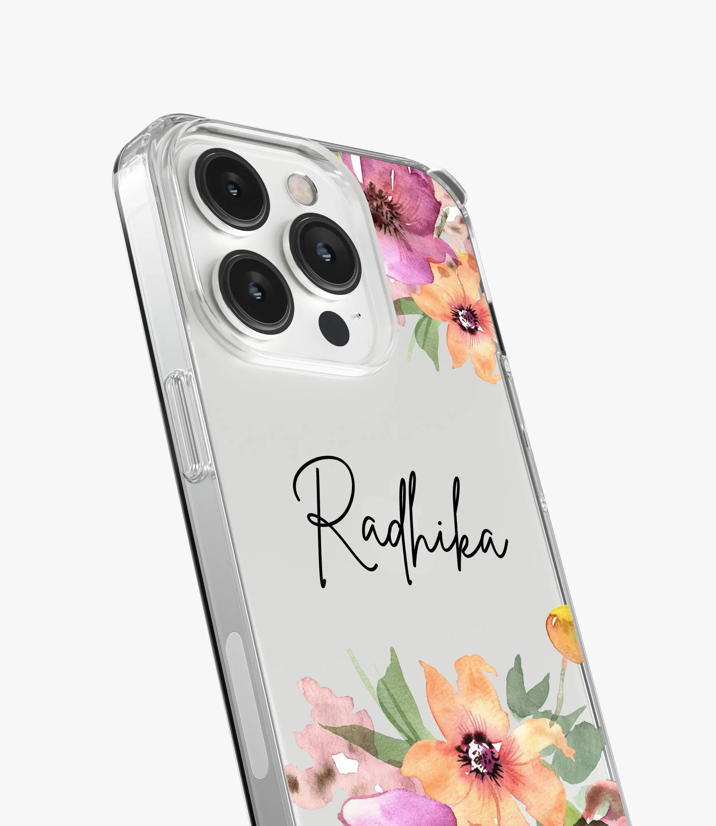 Jasmine Jewels Custom Name Silicone Case