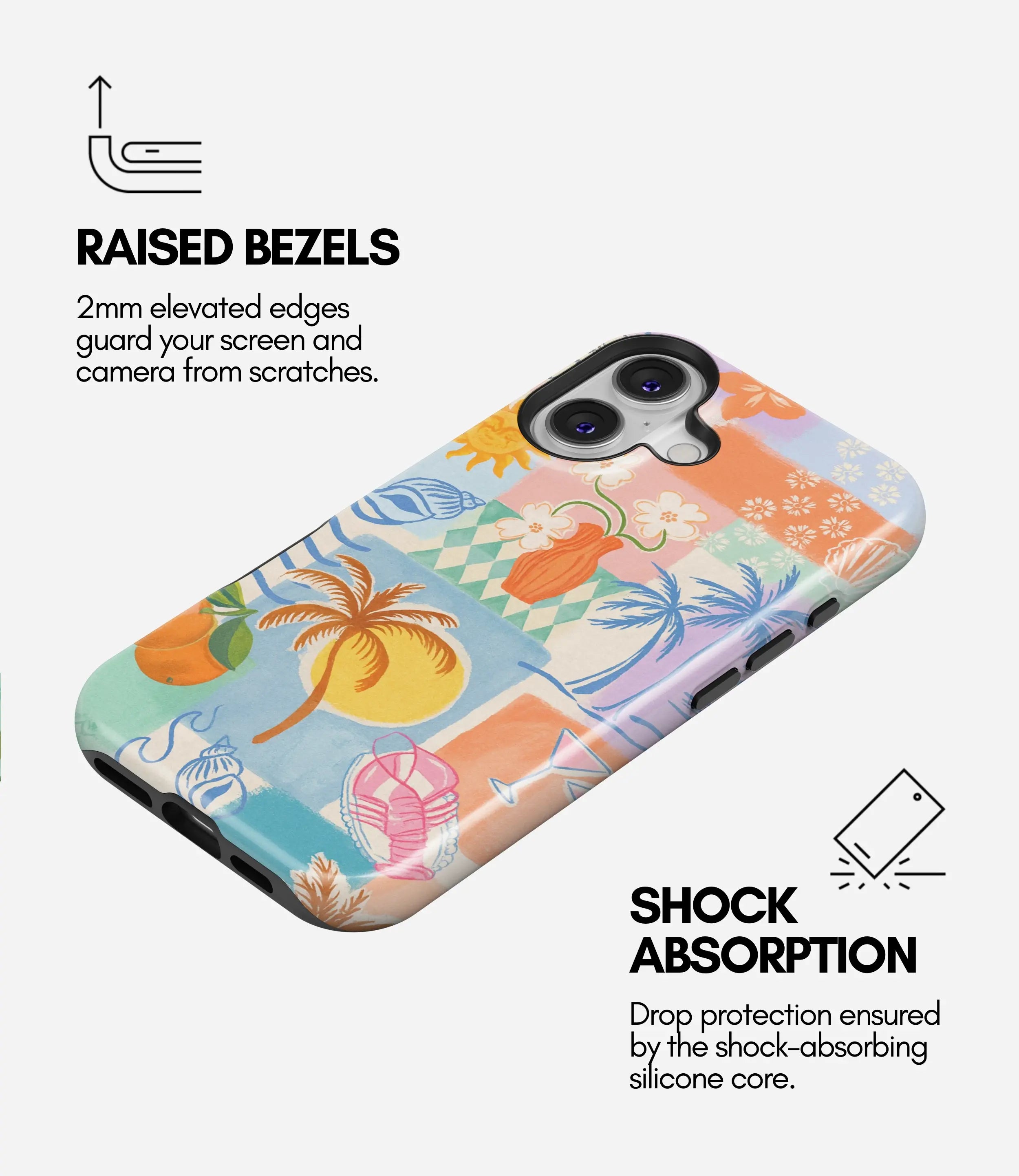 Coastal Dreamscape Glossy Armoured Case