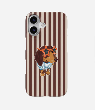 Starry Doxie Hard Case