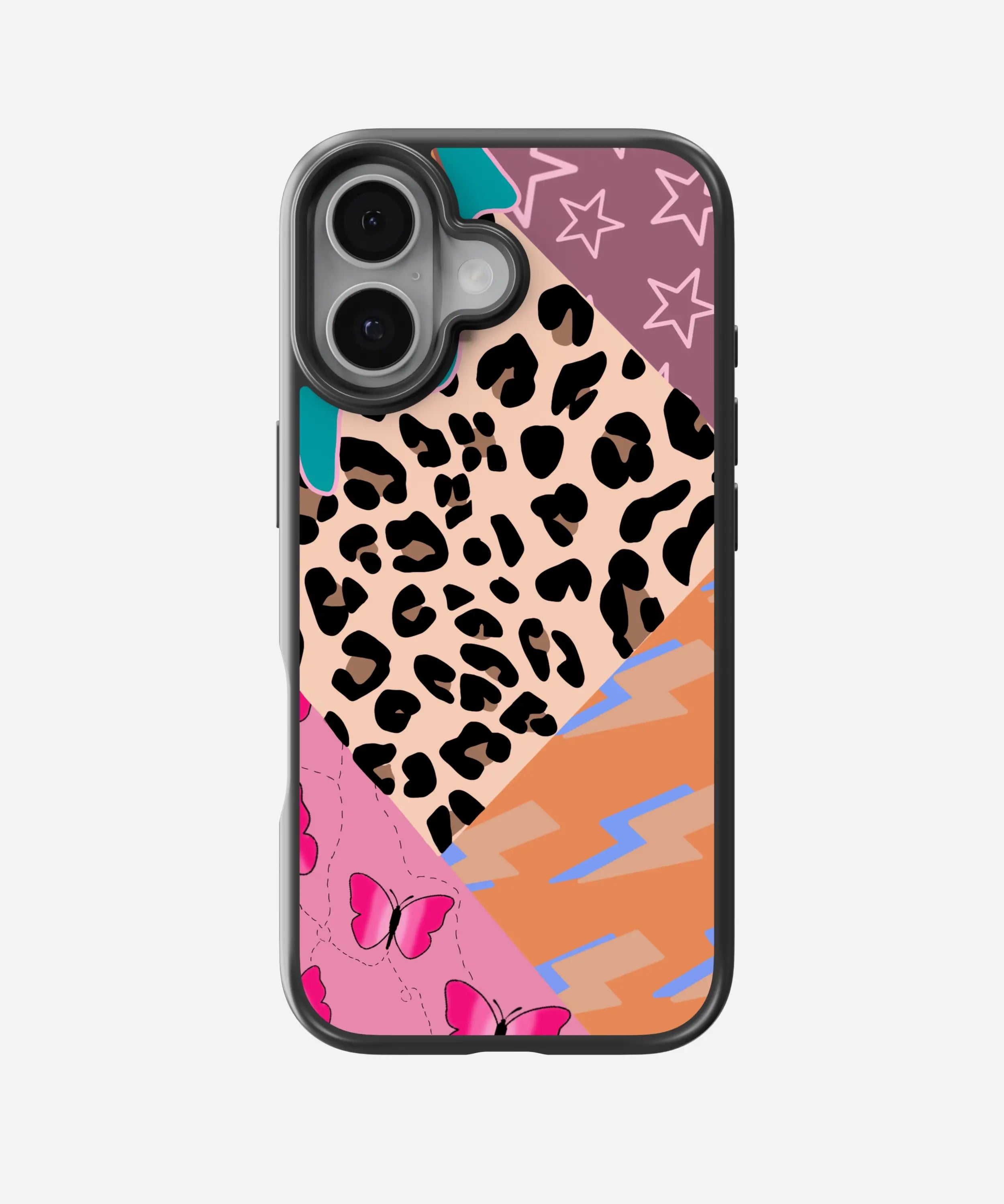 Y2K Aesthetic Collage Hybrid Matte Case
