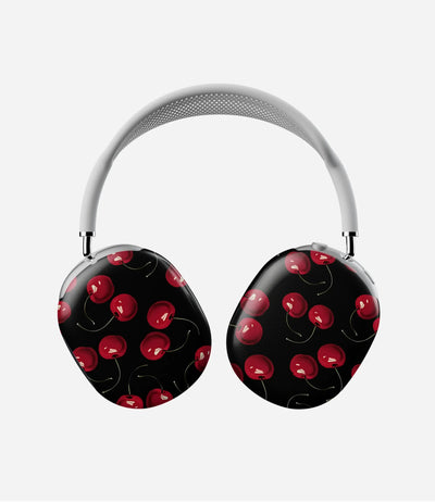Midnight Cherries Glossy Airpods Max Case