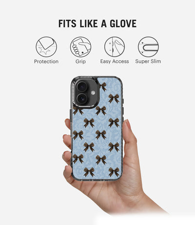 Leopard Bow Charm Stride 2.0 Phone Case